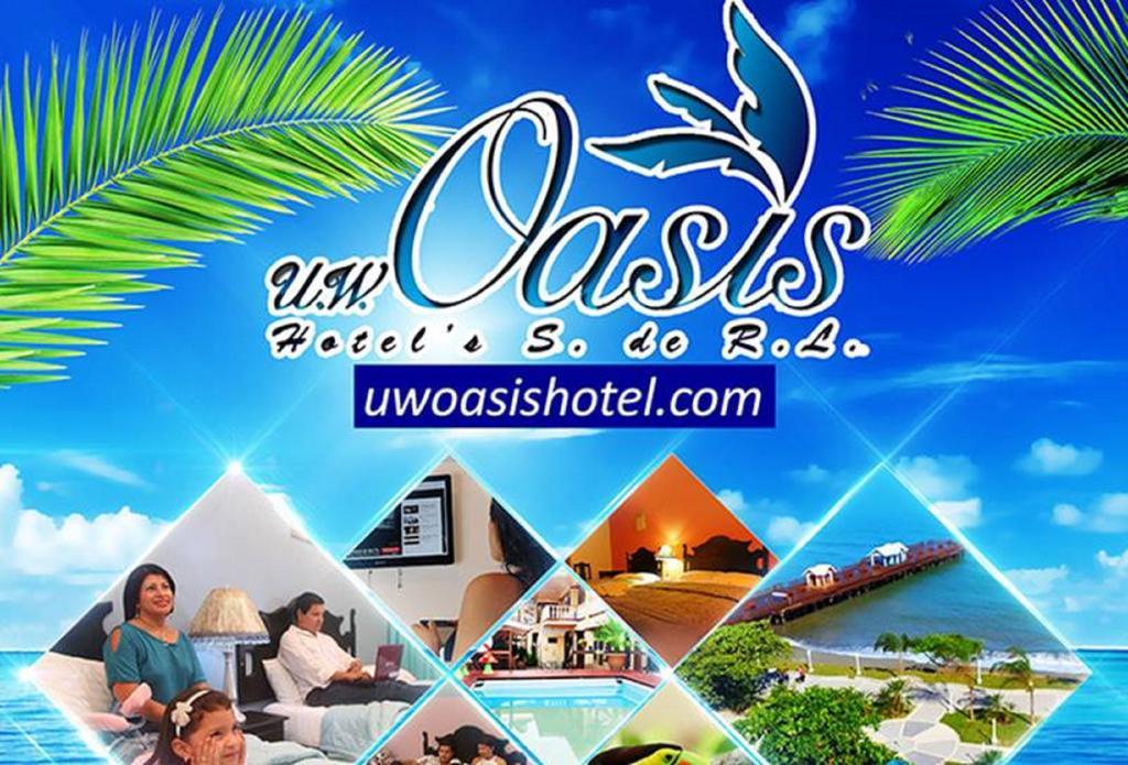 Uw Oasis Hotel La Ceiba Bagian luar foto